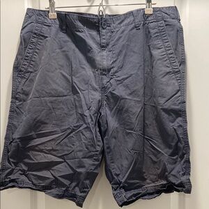 Calvin Klein Gray Cargo Shorts with Cotton Blend